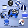 thumbnail image 3 of Chaleco para perros de servicio MOOGROU con etiqueta de identificación y 10 parches, color azul S, 3 of 7