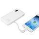 thumbnail image 5 of La energía móvil portátil de carga rápida de 10000 mAh viene con un banco de energía con cable de datos (blanco), 5 of 8