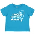 thumbnail image 3 of Inktastic I Hooked Mommy's Heart with Fishing Rod Boys or Girls Baby T-Shirt, 3 of 5