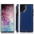 thumbnail image 6 of For Samsung Galaxy Note 10 Plus Wallet Case with Card Holder, Premium PU Leather Kickstand Credit Card Slots Case,[RFID Blocking] Double Magnetic Clasp Back Flip Durable Shockproof Cover, Darkblue, 6 of 10