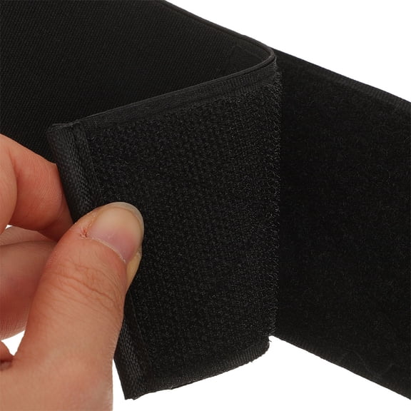 OUNONA Women Waist Belt Versatile Styling Wide Black Cloth 1Pcs