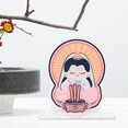 thumbnail image 3 of GROWTH TANK Feng Shui Statue Art Crafts God Figurine Acrylic Figure Standing Sign for Spring A, 3 of 8