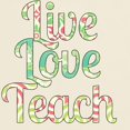thumbnail image 3 of CafePress - Live Love Teach Light T Shirt - Men's Classic Graphic T-Shirt, 3 of 4