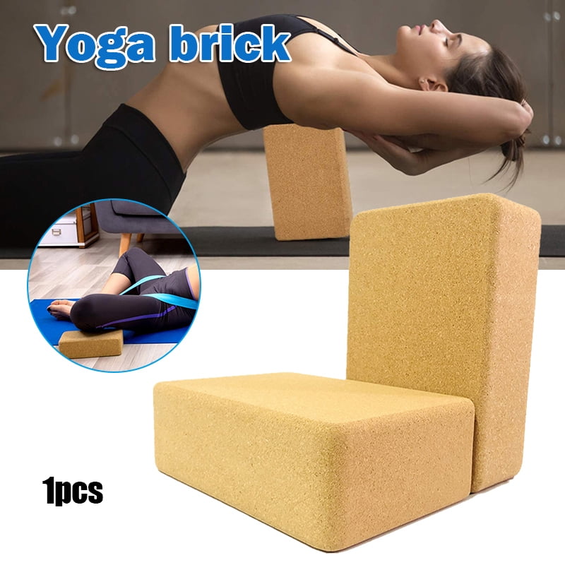 2Pcs Yoga Block Brick Durable Foaming Home Exercise Practice Fitness Gym Sport 