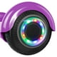 XPRIT HoverBoard avec Pneus 6,5", Portée jusqu'à 6,4 Km, Bluetooth, Certifié Ul2272, Roues LED - Violet – image 2 sur 5
