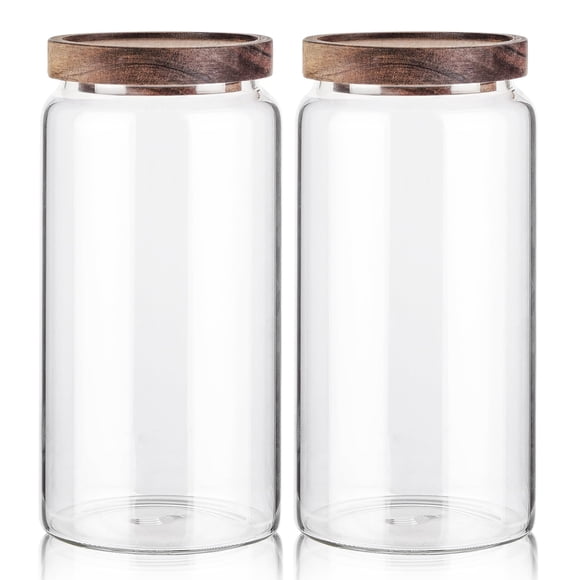 Recipiente de vidrio Labina, frasco hermético para alimentos de 2400 ml, paquete de 2