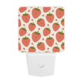 thumbnail image 5 of Goofa Hand Drawn Strawberry Night Light, Plug-in, Dusk to Dawn Sensor, Warm White, Ambient Lighting, Ideal Kids Adults Nightlight-EU, 5 of 9