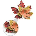 thumbnail image 4 of GHSDFBB Thanksgiving Brooch Pin Autumn Brooch Fall Leaves Enamel Pin Maple Leaf Lapel Pin Maple Leaf Jewelry Gifts Decorations (Colorful), 4 of 7
