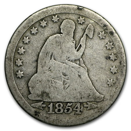 - 1838-1891 Liberty Seated Quarter Avg Circ
