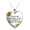 Silver-Thank You for Being an Important Part Necklace, variant on Sunflower Heart Necklace - Inspirational Jewelry Gift for Women, Mom, Daughter, Sister, Best Friend, Girlfriend Birthday Gifts