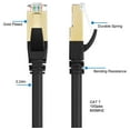 thumbnail image 3 of Tianle Cat 7 Ethernet Cable, Cat7 Gigabit Lan Network RJ45 High-Speed Patch Cord Flat 10Gbps 600Mhz/s SFTP Internet Cable for Xbox,PS4,PS3,Modem,Router,LAN,Switch (Flat White, 3M/10FT), 3 of 6