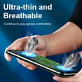 thumbnail image 4 of Naierhg 1 Pair Finger Covers Universal Breathable Ultra-thin Game Controller Fingertips Sleeves Thumb Gloves for Gamer, 4 of 8