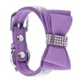 thumbnail image 1 of Collar con lazo para mascotas pequeñas Collar ajustable de cuero PU para perros/gatos pajarita para gatos gatitos perros y cachorros ANGGREK Otros, 1 of 8