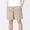 Beige, variant on Shorts for Men Pockets Board Plain Clothing Big & Tall Baggy Casual Beach Clothes,Khaki,L