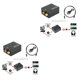 thumbnail image 2 of Kearding Cable compatible con chapado en oro 1.4 1080p Cables de video 3D para HDTV Splitter Switcher 0.5M 1.5M 1M 2M 5M 10M 15M USB 2piezas, 2 of 4