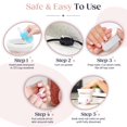 thumbnail image 3 of Willowash Electric Nail Soaking Bowl, Acetone-Proof Acrylic Remover Kit, Dip Powder Remover for Home Use, Heats for 50% Faster Removal, 3 of 8