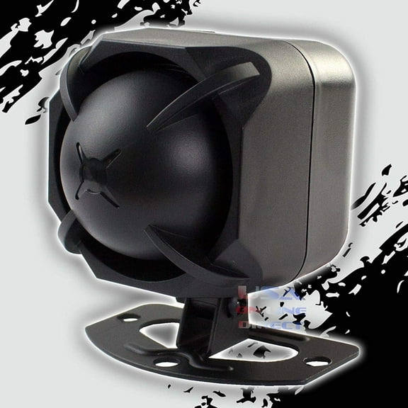 Alarm Security Siren 6 Multi-Tone Siren Compact Design Marine Grade