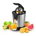 thumbnail image 1 of Freer 180W Orange Squeezer Electric Fruit Juicer Machine Blender Hand Extractors Stainless Steel Small for Home Appliances, 1 of 7