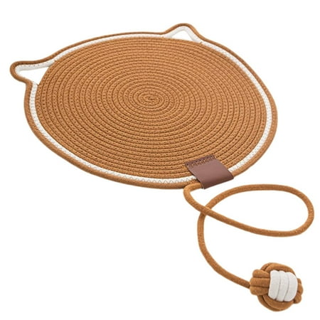 2025 Woven Cat Mat Rope Saddle Bag for Dogs Cat Pad Sleeping Pad Dog Beach Accessories Pad Abrasive Grinding Tool English Accessories Cat