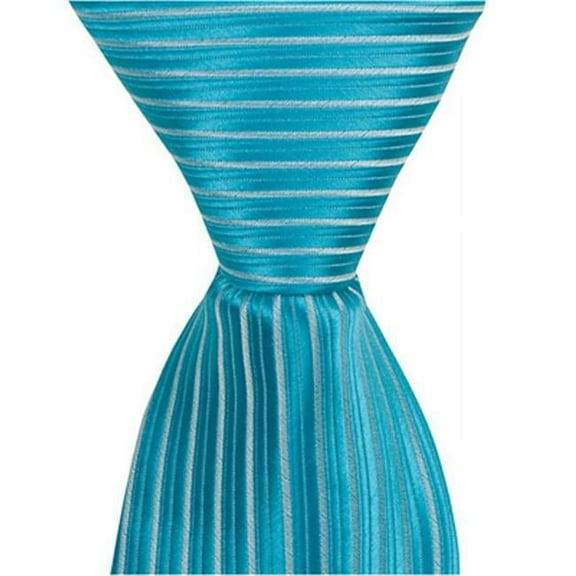 Matching Tie Guy 4169 B18 - 11 in. Zipper Necktie - Blue- 24 Month to 4T