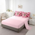 thumbnail image 6 of Feelyou Rustic Wolf Wildlife Twin Bedding Sets 7-Piece, Fashion Red Rose Floral Bedding Comforter Set, Teens Kids Boys Girls Reversible Sheet Sets, Luxury Bedroom Decor, 6 of 9
