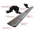 thumbnail image 3 of APS iBoard Power Side Steps Running Boards Compatible with Ford F150 2015-2020 Supercrew Cab (Retractable Stylish Design, Durable Aluminum, Easy Installation), 3 of 7