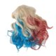 thumbnail image 1 of Gradient Colorful Long Wig Hair Realistic Breathable Fashionable Hair Wig for Women, 1 of 4