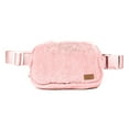 CC Faux Leather Designed Fanny Bag