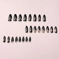 thumbnail image 2 of CHAONENG Uñas postizas adhesivas Black Gradient Milky Way, 24 piezas, 2 of 5