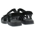 thumbnail image 4 of Khombu Ladies' Women's Outdoor Hiking Sandals, Comfortable Summer Sport Sandals, Athletic Walking Water Shoes (Black, 8), 4 of 4