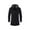 Black, variant on Babysbule Womens Cardigans Men's Fashion Long Casual Solid Color Hooded Knitted Cardigan Jacket Women's Top Blouse