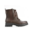 thumbnail image 2 of Cliffs by White Mountain Womens CHEVY Faux Leather Lace-Up Ankle Boots, 2 of 3
