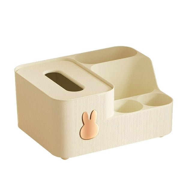 Ohufall Household Sinking-type Wooden Cover Paper Towel Box - Floating Cover Draw Paper Box For Living Room Coffee Table Tissues