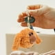 thumbnail image 2 of Llavero de muñeco de gorila de peluche, llavero colgante con bolsa decorativa de gorila de felpa, 2 of 7