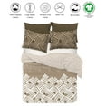 thumbnail image 6 of Delara Organic Cotton Duvet Sets 300 Thread Count, 3 Piece Duvet Cover with 2 Shams, Queen, 6 of 7