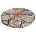 thumbnail image 4 of Tersarium 1Pc Hand Woven Straw Placemat Anti-Slip Table Mat Household Wall Hanging (280g), 4 of 10