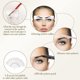 thumbnail image 2 of Kit moldeador de plantillas para cejas, 12 piezas de plantillas reutilizables para moldeadores de cejas con 1 correa y 1 maquinilla de afeitar para cejas, 2 of 5