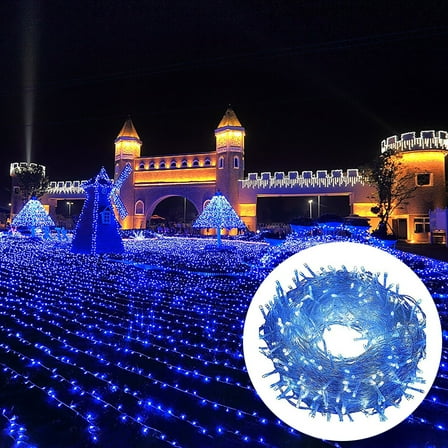 Iumwxz LED String Lights with Multi-flash Mode Holiday Decoration Party home decor Christmas ornaments christmas decorations indoor christmas home decor christmas clearance outdoors indoor