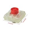 thumbnail image 2 of Low Profile Cherry MX Red Switch Set - 10pcs LP Low Profile Backlit Key Switch, 2 of 5