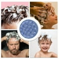 thumbnail image 6 of Unique Bargains 1 Pc Round Hair Shampoo Brush for Head Massage 1.77"x3.13" Blue, 6 of 6