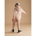 thumbnail image 5 of Little Star Organic Toddler and Kids Fleece Pullover Hoodie and Sweatpants Set, 2-Piece Set, Sizes 12M – 8, 5 of 13