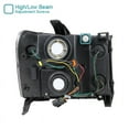 thumbnail image 4 of Spec-D Tuning Headlights for 2007-2013 GMC Sierra Pickup Head Light Assembly Left + Right Pair, 4 of 7