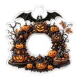 thumbnail image 2 of Halloween Hanging Ornament, Ghost Tree Ornaments,Acrylic Ghost Pendant with String, Spooky Miniature Ghost Hanging Signs for Halloween Tree Craft Decor,Holiday Party Favors, 2 of 7