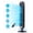 Black, variant on DREO 42" Tower Fans for home, Standing Bladeless Fan with Remote, 90° Oscillating Fan with LED Display, 12H Timer, 6 Speeds, 4 Modes, 26 ft/S High Velocity, Ultra Quiet Bedroom Fans, White