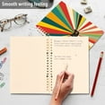 thumbnail image 4 of FORMRS 1-Subject Spiral Notebook 8" x 5" College Ruled 60 Refillable Sheet A5 Hard Cover, Colorful Cat, 4 of 7