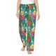 thumbnail image 1 of Balery Pineapple Pantalones de pijama para mujer, pijamas ultraligeros, pantalones de estar por casa-Large, 1 of 6