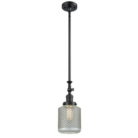 

Innovations 1-LT Vintage LED Stanton 6 Mini Pendant - Matte Black - 206-BK-G262-LED