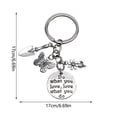 thumbnail image 3 of TopLLC Keychains DO What You Love Flower Spade DIY Creative Gardener Keychain Dish Towel, 3 of 7