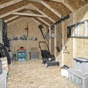 Handy Home Products Greenbriar 8 ft. x 10 ft. Wood Storage Shed (Floor Included)