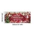 thumbnail image 3 of Large Christmas Garage Door Decorations Banner Outdoor Garage Decor for Home Exterior Lawn Christmas Party Background Decoration Supplies, 3 of 6